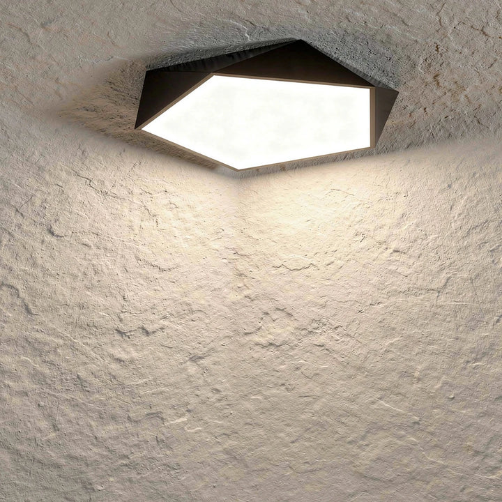 Rune | Metal Geometric Ceiling Light