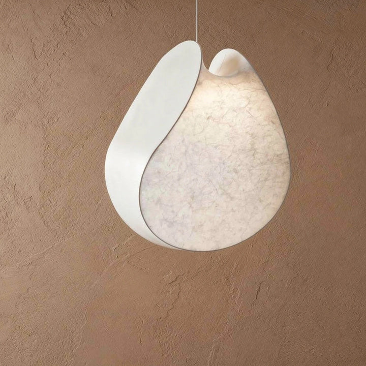 Mayu Globe | Hand-Knitted Silk Pendant Light