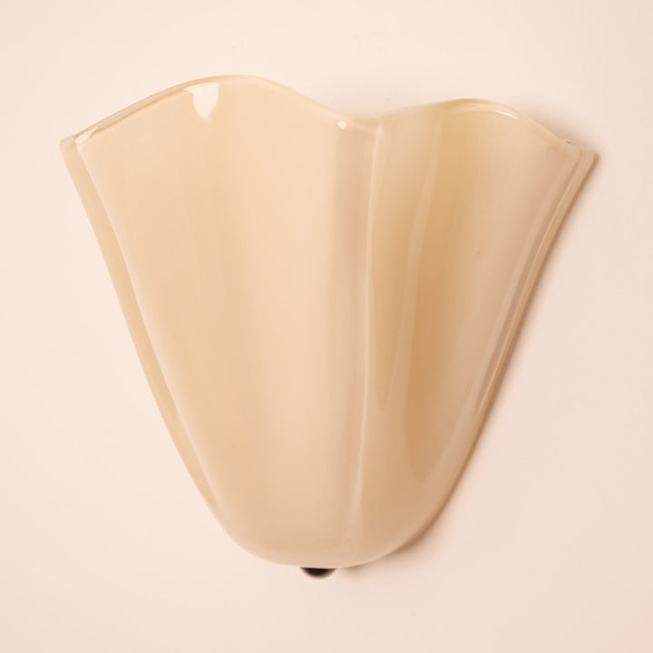 Vika | Milk Glass Wall Sconce