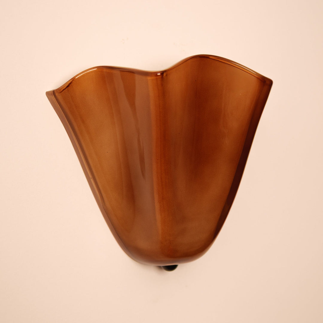 Vika | Milk Glass Wall Sconce