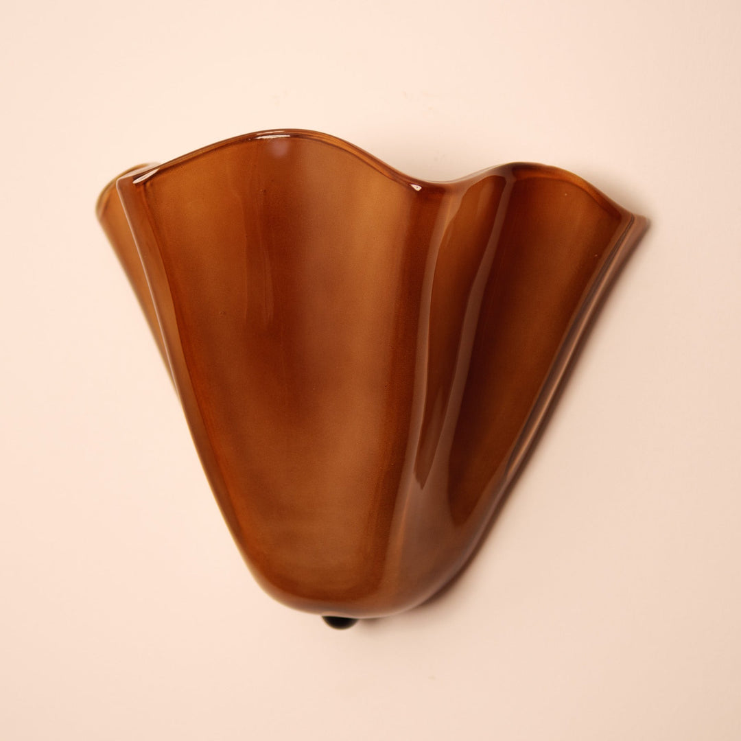 Vika | Milk Glass Wall Sconce