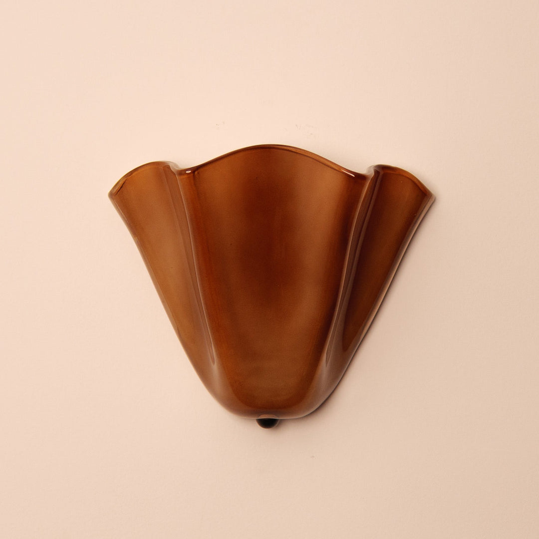 Vika | Milk Glass Wall Sconce