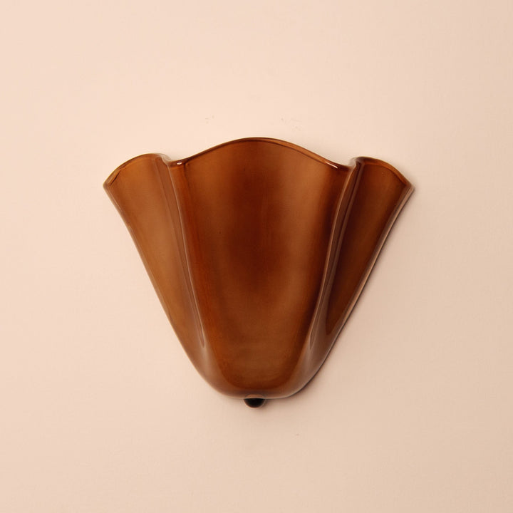 Vika | Milk Glass Wall Sconce