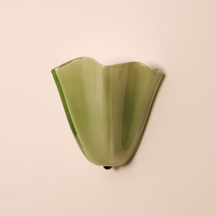 Vika | Milk Glass Wall Sconce